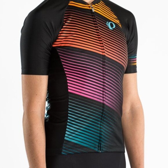NWT Pearl Izumi W Elite Pursuit ss Graphic Jersey Color Diffuse Prism Size Small - Picture 1 of 2